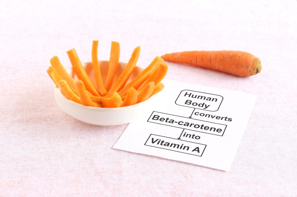 carrots benefit beta carotene