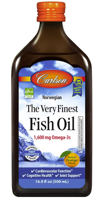 boost brain power fish oil bottle carlson fishoil liquid