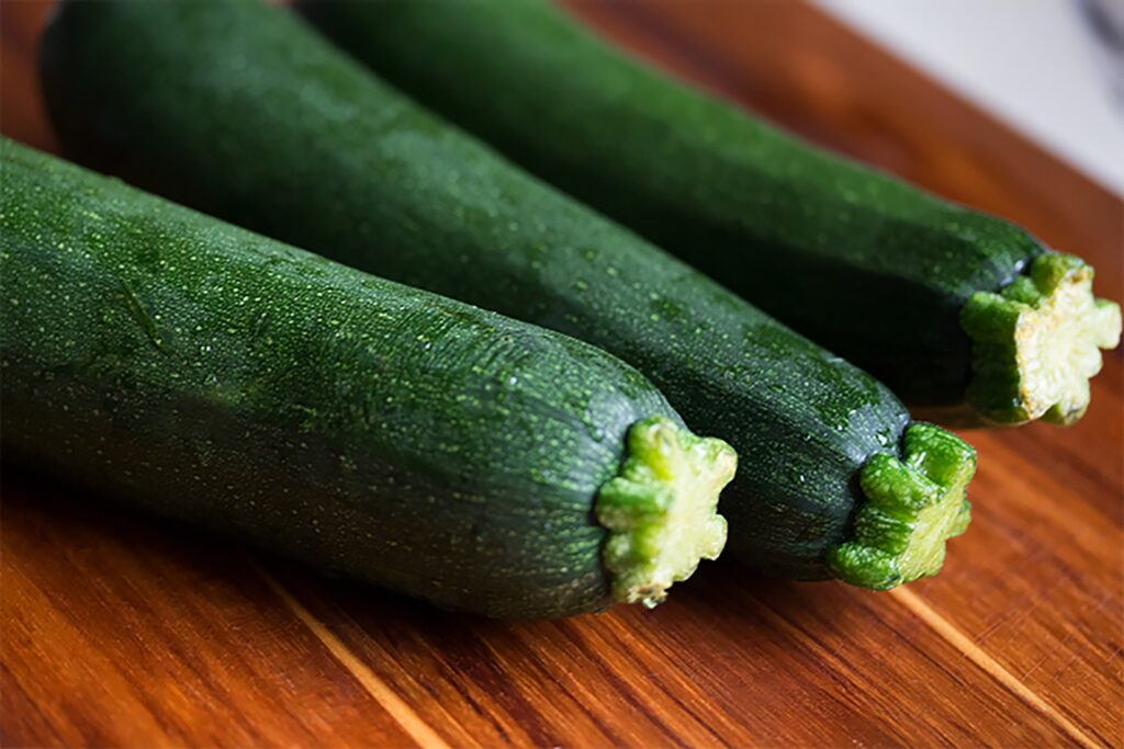 Zoomed images of Zucchini